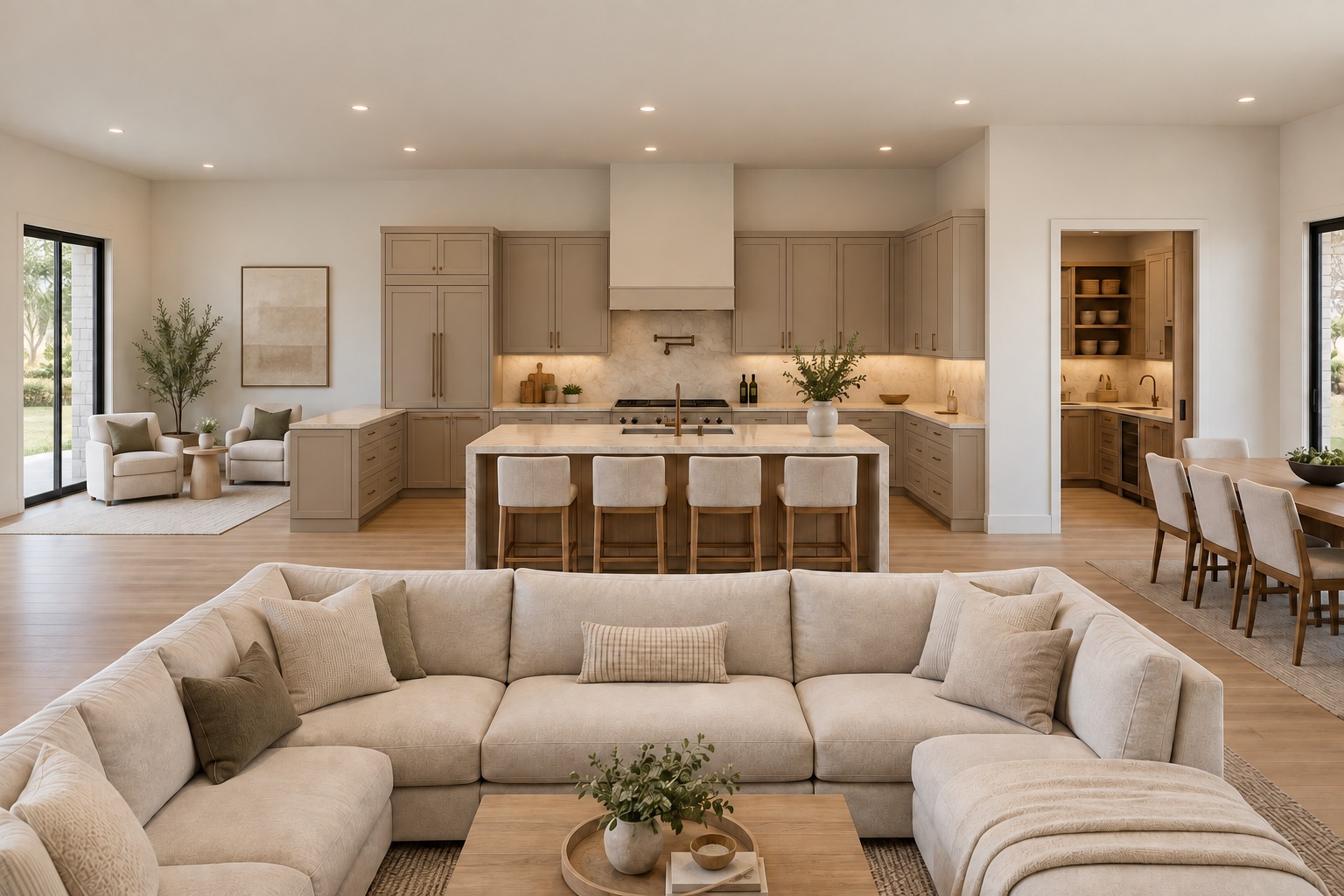 Open kitchen